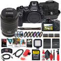 EOS R6 Mark II Mirrorless Camera with 24-105mm f/4-7.1 Lens (5666C018) + 64GB Memory Card + Case + Corel Photo Software + 2 x LPE6 Battery + External Charger + Card Reader + LED Light + More