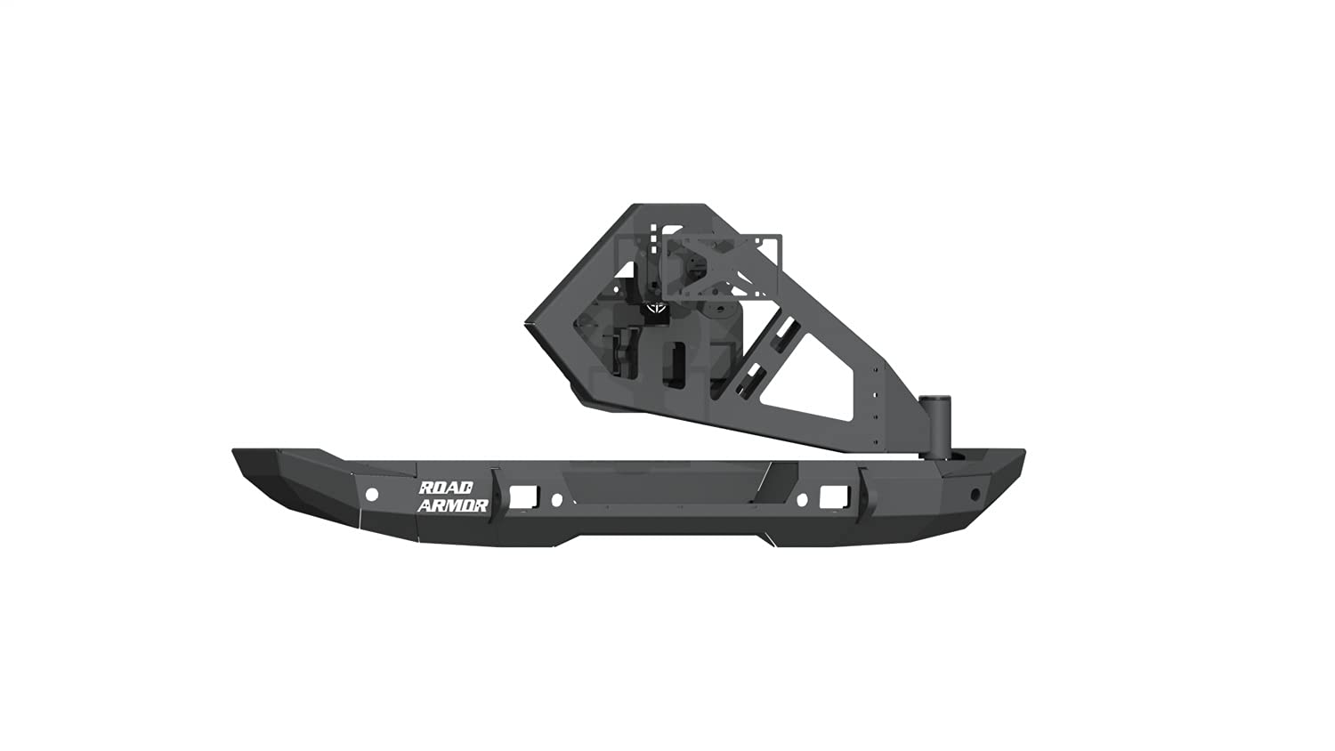 Road Armor 5183R1B-Tc 18-C Jeep Wrangler Jl Stealth Rear Bumper W/ Tire Carrier Fits select: 2021 JEEP WRANGLER UNLIMITED SPORT, 2018-2019 JEEP WRANGLER UNLIMITED SAHARA