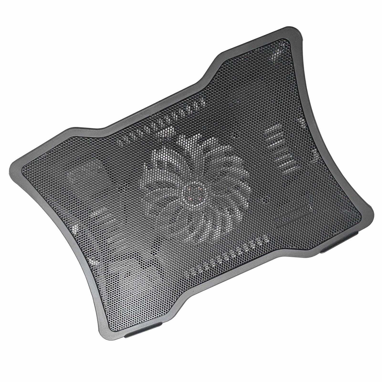 Carevas Portable Laptop Cooler Laptop Cooling Base Single Fan Design Low Noise Two USB Ports Support Laptops Below 14 inch