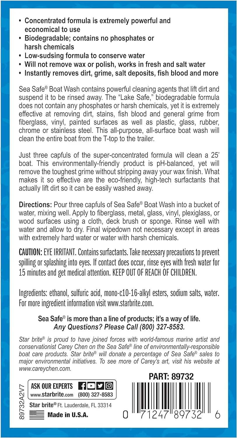 Star Brite 089732Pw Star Brite Sea Safe ship Wash