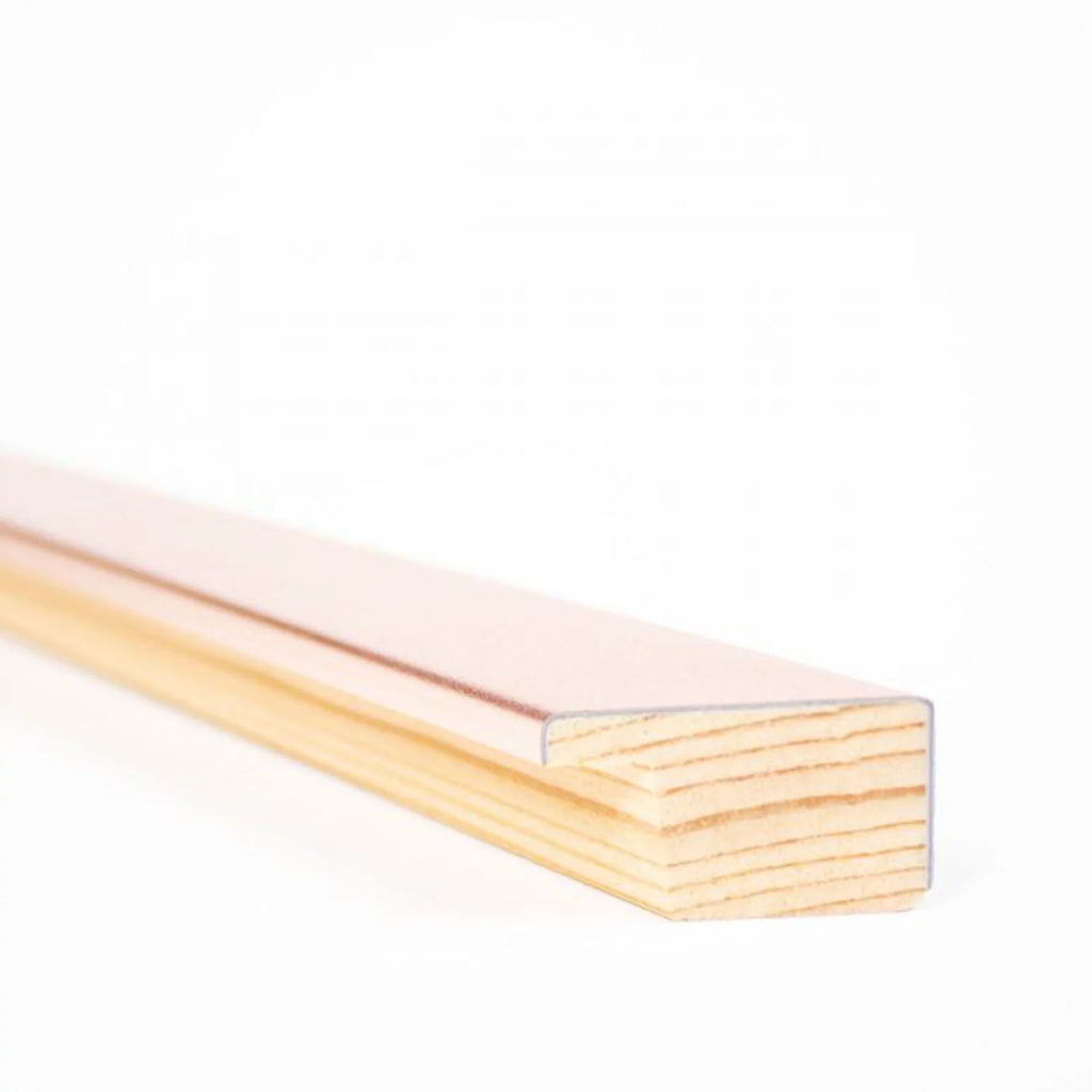 24x30 Puzzle Frame Kit with Glue Sheets  | Rose Gold Scandanavian Picture Frame | Real Wood with UV