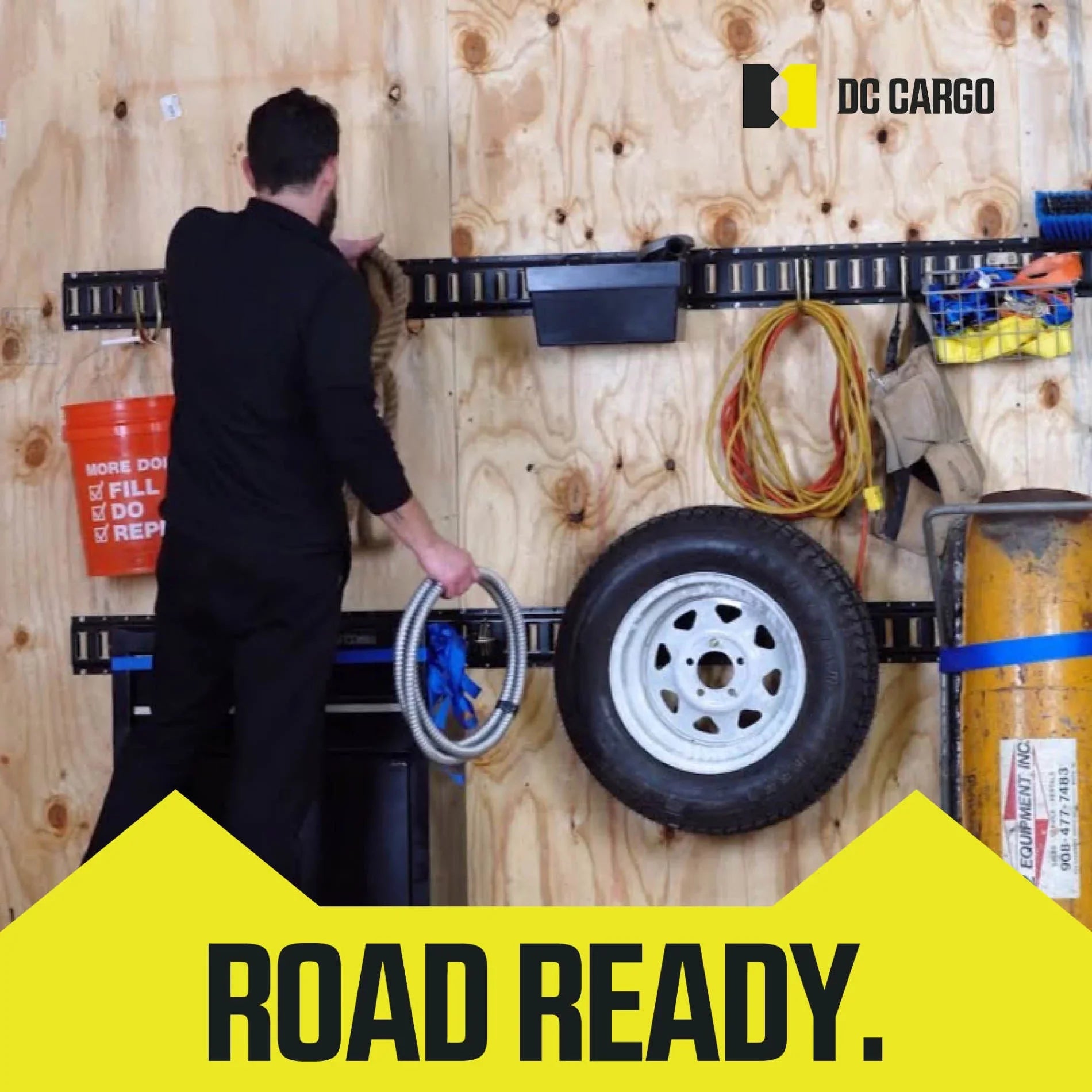 E-track NOT included.""". Ideal TieDown Accessories Bundle for Trucks, Warehouses, Docks, Trailers, Boats. """E-Track TieDown Kit: 4 Wood Beam Sockets, 10 O Rings, 8 End Caps, 8 Rope TieOffs
