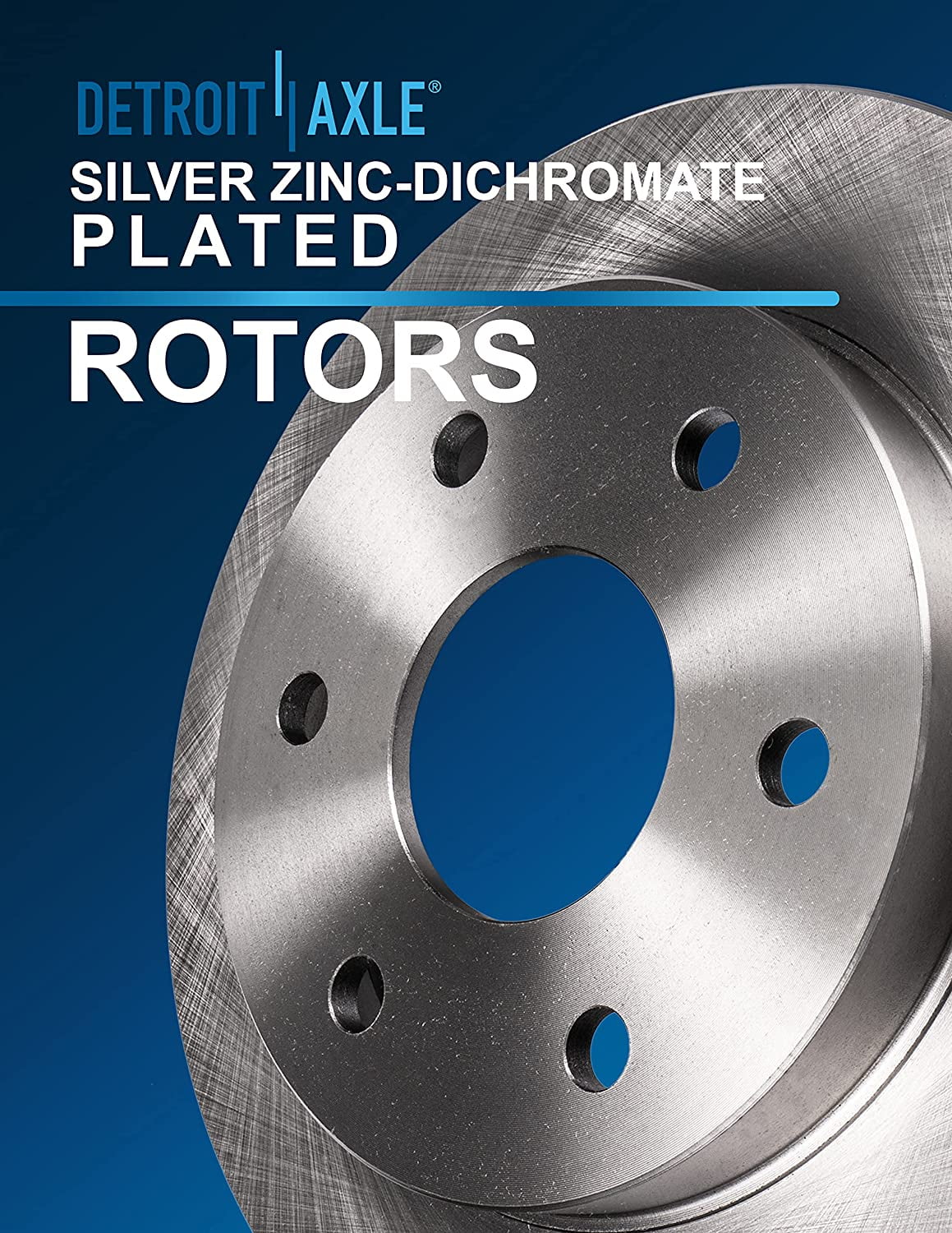 Detroit Axle - Front Brake Kit for Chevy GMC Suburban Avalanche Express Silverado Sierra Savana 1500 Tahoe Yukon Replacement Disc Brake Rotors Ceramic Brakes Pads: 12" Rotor