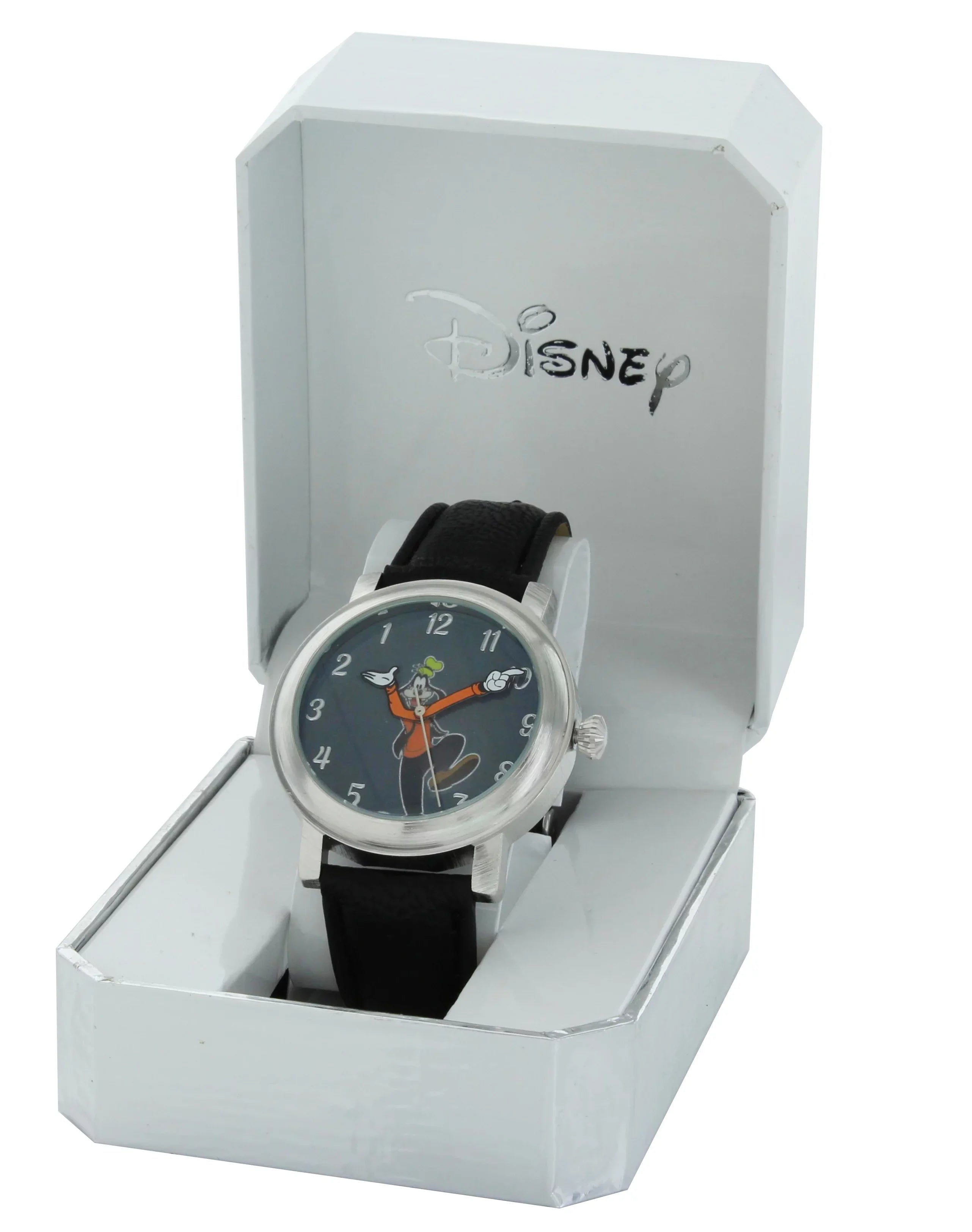 Disney Vintage Style Backward Ticking Watch Goofy Molded Hand Quartz Watch GY5001