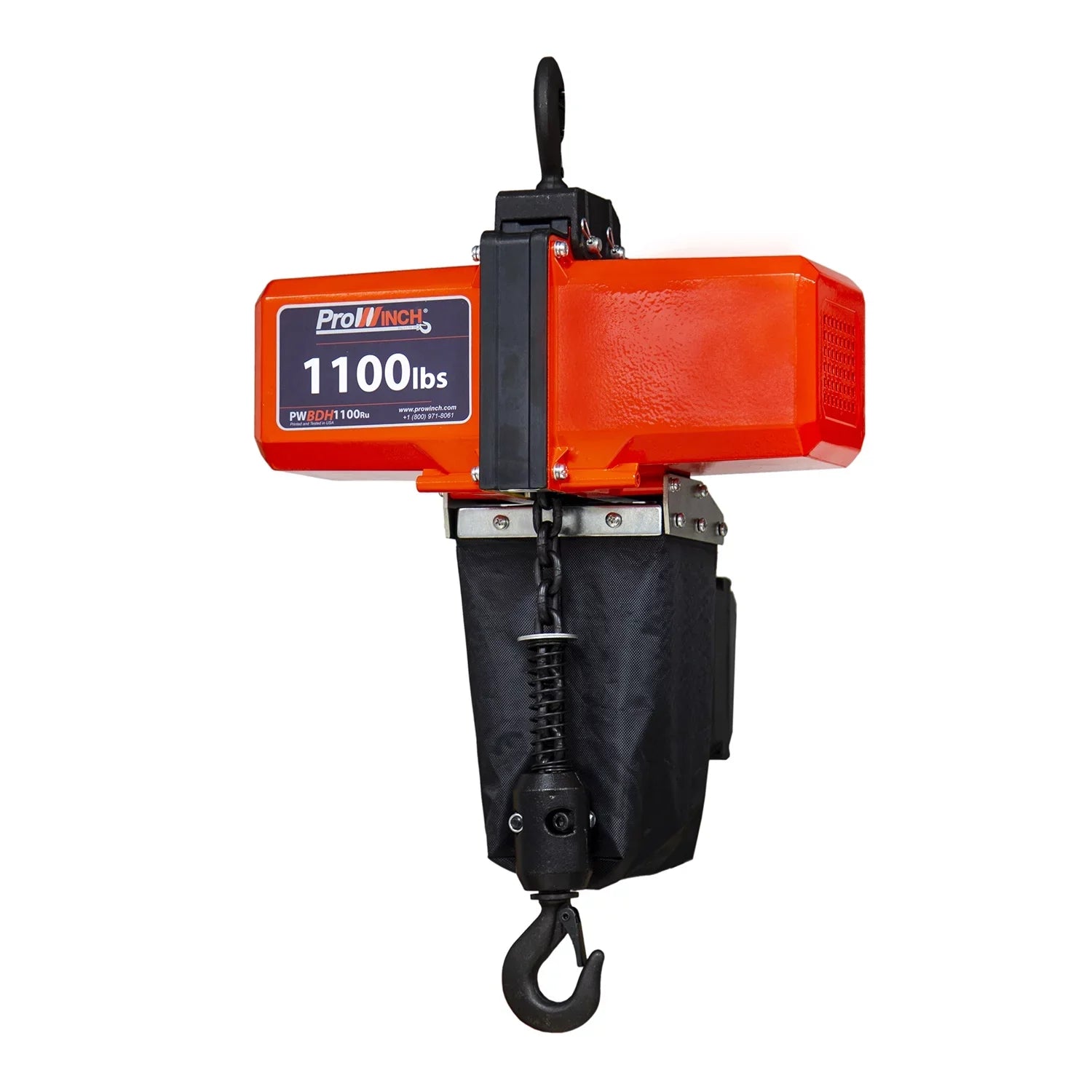 Prowinch 1/2 Ton Mini Electric Chain Hoist 1100 Lb 10 ft Chain 110V Wireless