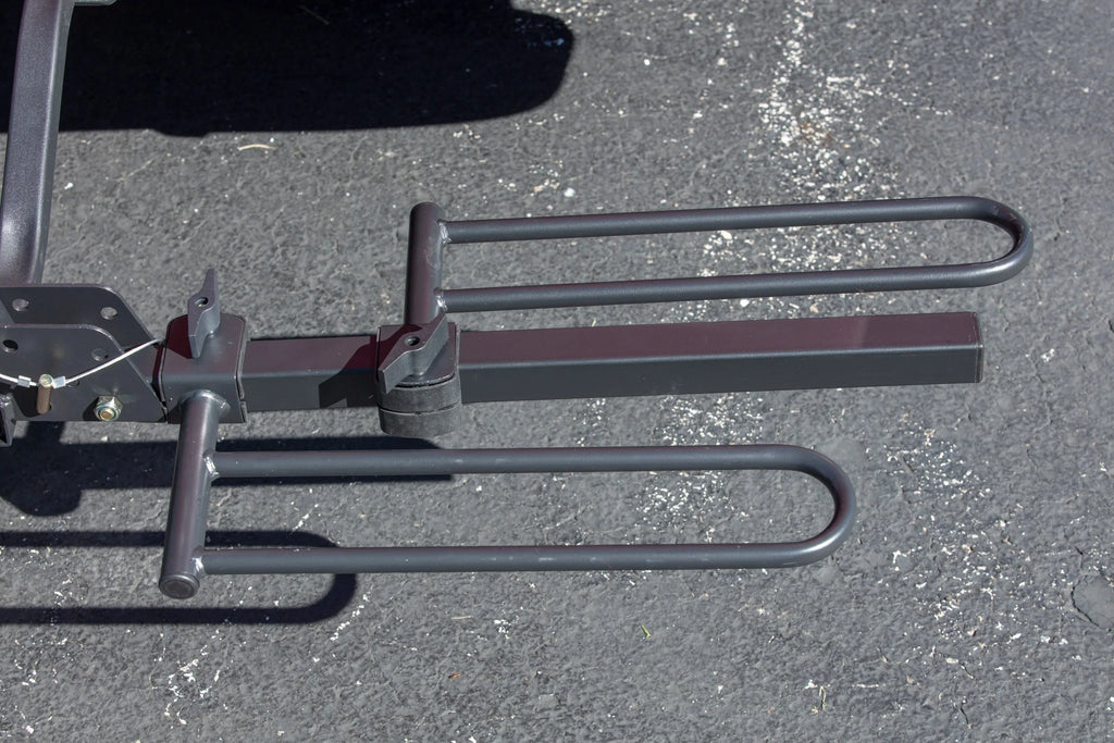 Capacity Foldable Hitch-Mount Platform 2-Bike Car Rack 10104071. Hyper Tough 80 lbs