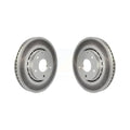 Front Coated Disc Brake Rotors Pair For Mazda CX-5 6 3 KG-100374