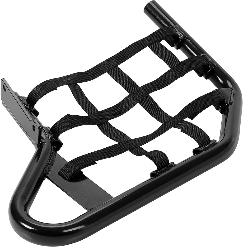 Kojem Aluminium Foot Peg Step  Nerf Bars for Yamaha Raptor 700 Black Side Step with Black Webbing nets  2006-2020