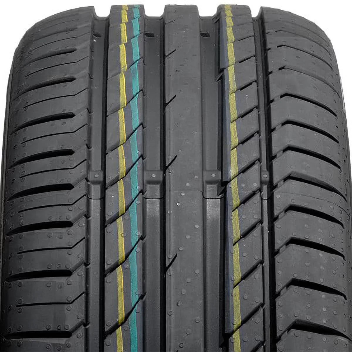 Continental ContiSportContact 5 Summer 285/40R21 109Y XL Passenger Tire Fits: 2017-23 Audi Q7 Technik, 2021 Porsche Cayenne GTS Coupe