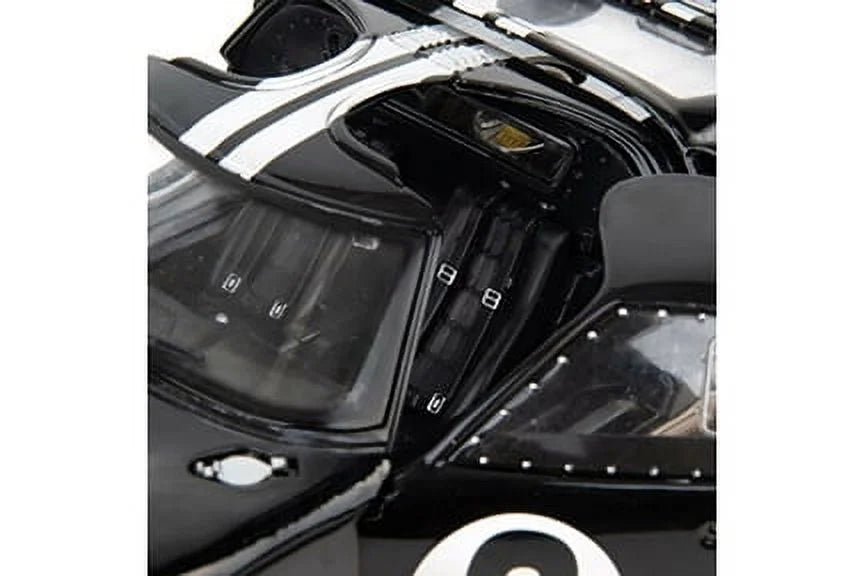 1966  GT-40 MK II #2 After Race (Dirty Version, Black - Shelby Collectibles SC431BK - 1/18 scale Diecast Model Toy Car