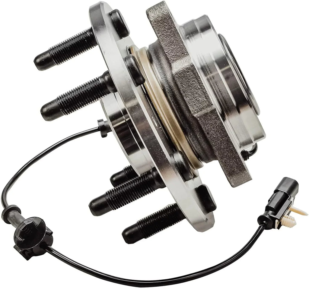 Detroit Axle - Front Wheel Bearing Hubs for Chevy GMC Silverado Sierra 1500 Tahoe Suburban Yukon XL Cadillac Escalade ESV XTS, Replacement Wheel Bearing Hubs Assembly Set, Pair Hubs