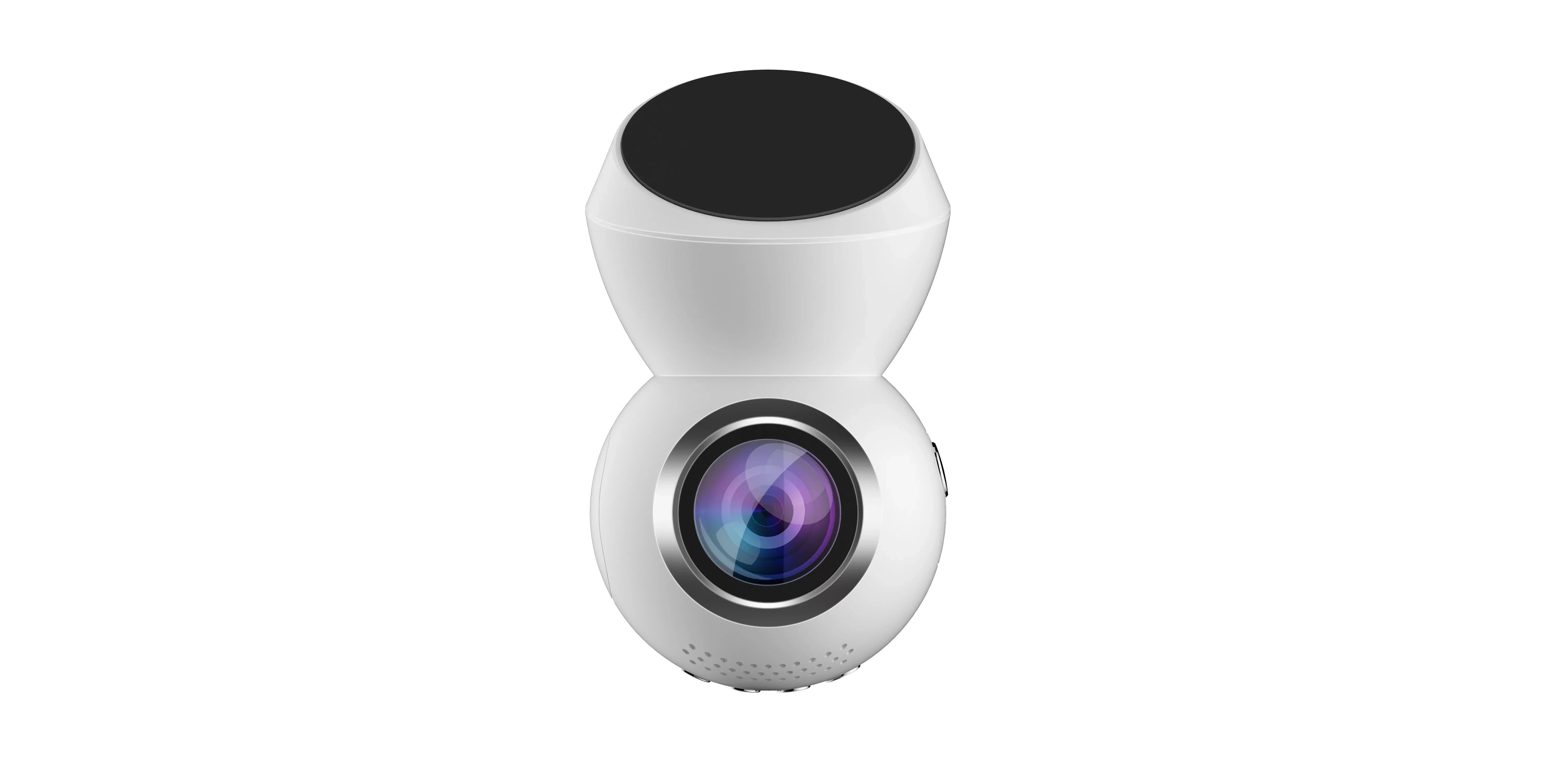JS Dash 3.0 (WHITE) - Plug & Play Dash Cam- Full HD 1080p Dashcam w/ Parking Monitor & 1.22" LED Screen & GPS *NEW & IMPROVED*