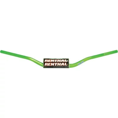 Renthal 1 1/8" FatBar Ricky Carmichael Bend Green for KTM 250 EXC 4-Stroke 2003-2005