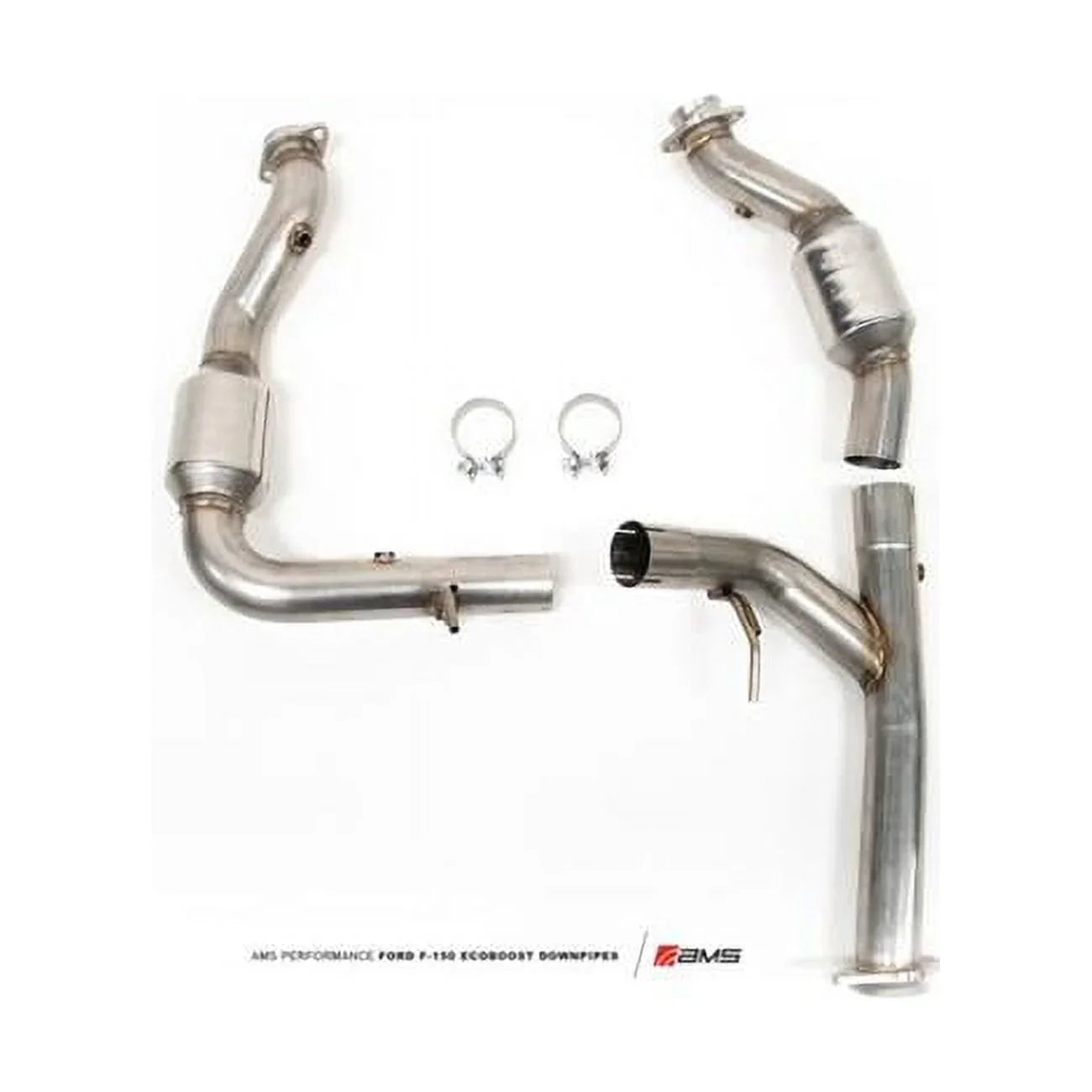 AMS  Federal EPA Compliant Catted Downpipe for 2015 Plus  F-150 3.5L Ecoboost