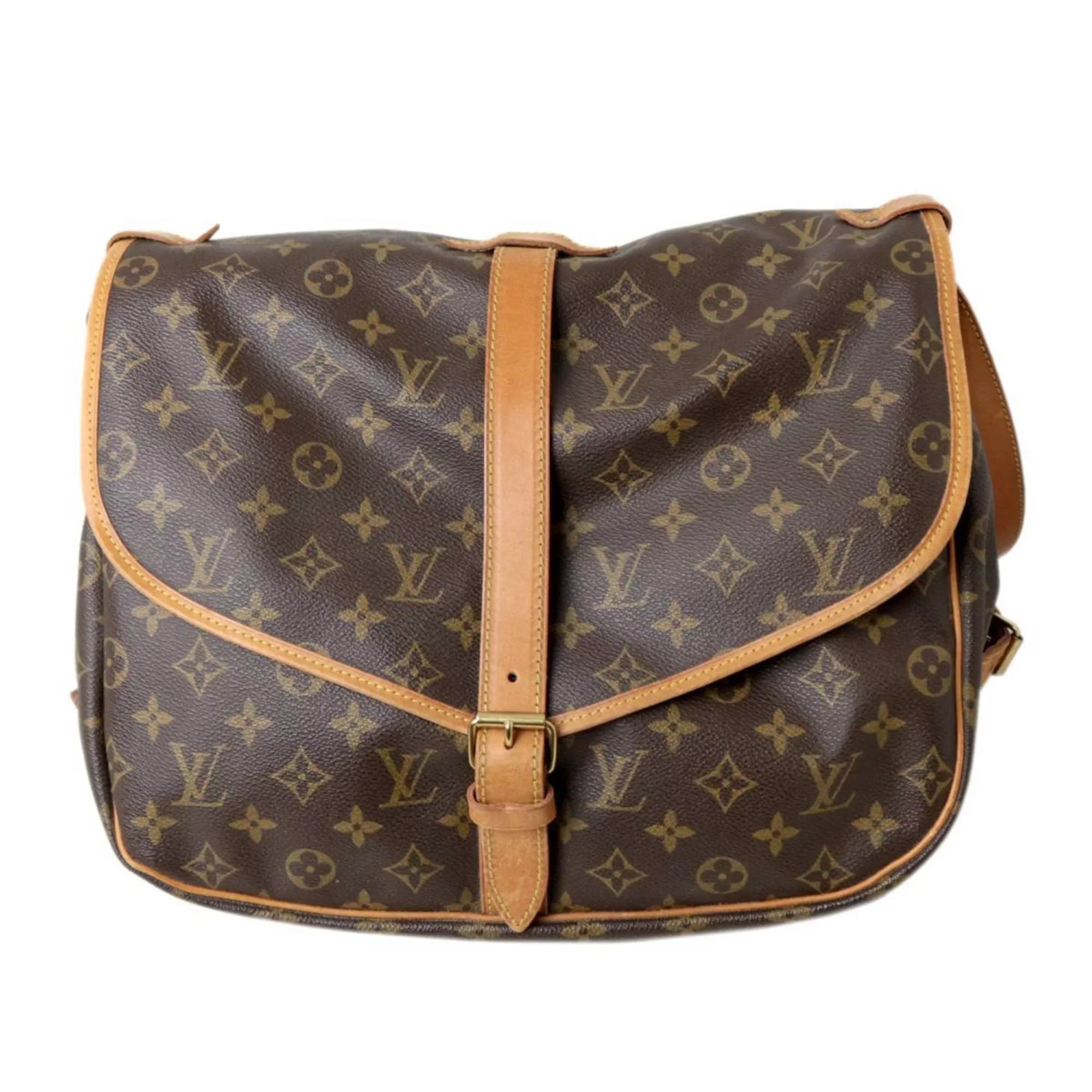 Pre-Owned LOUIS VUITTON Louis Vuitton Saumur 35 shoulder bag monogram M42254 (Good)