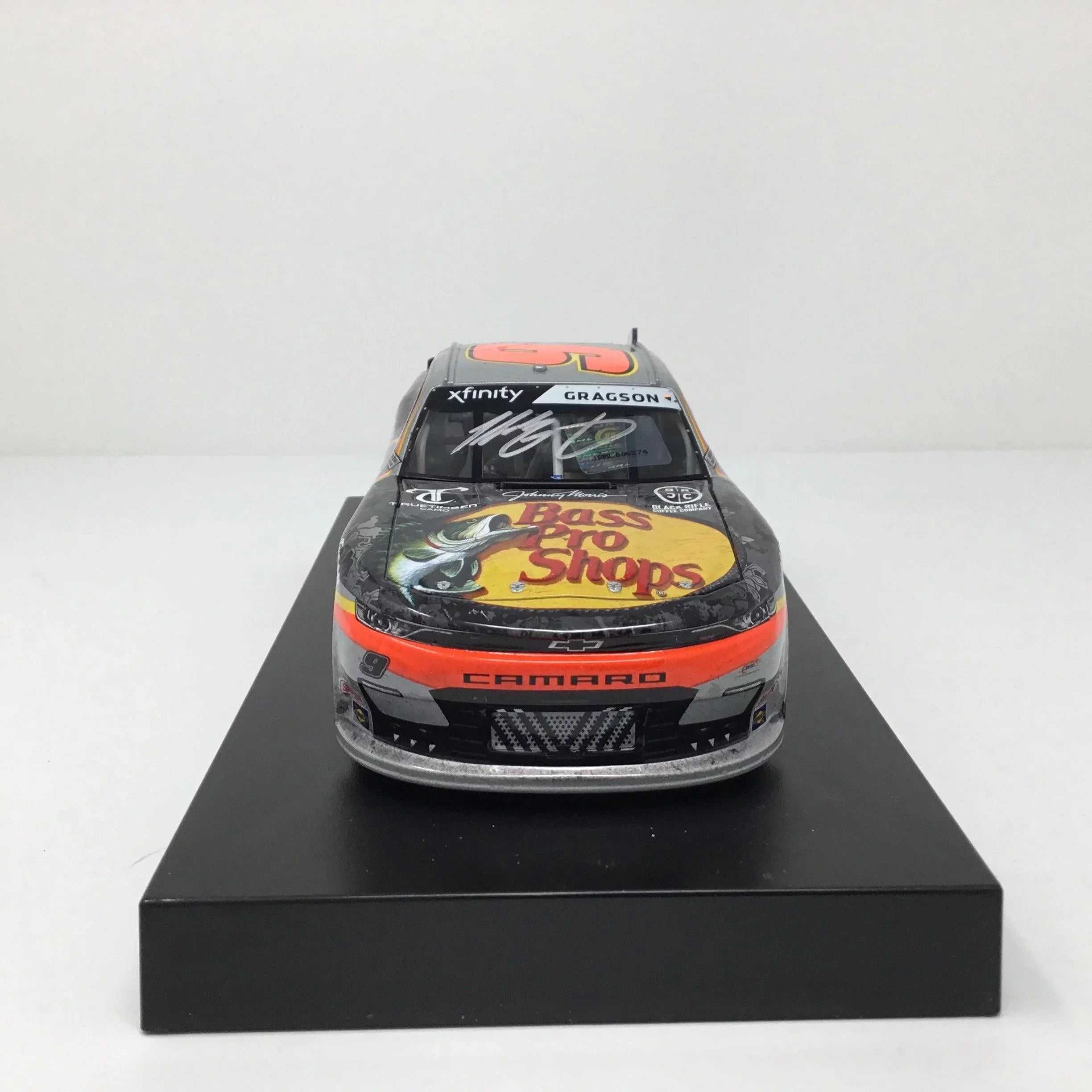 Noah Gragson 2021 Bass Pro Shops Darlington Win Autographed 1:24 Diecast