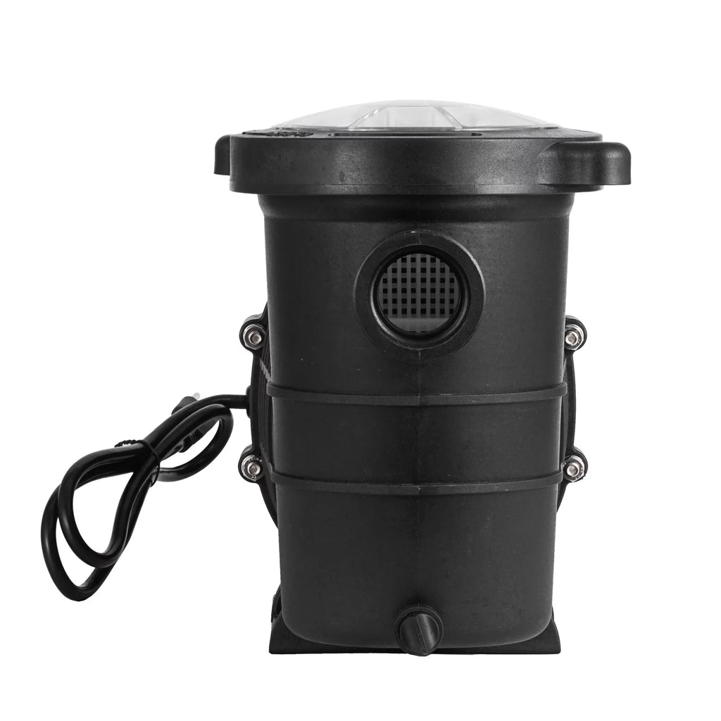 SHZOND 1.5HP Swimming Pool Pump, Dual Voltage 115/230V High Flow Pool Pump, 108 GPM Above Ground Pool Pump wIth Large Strainer Basket, 2Pcs 1-1/2NPT Connectors