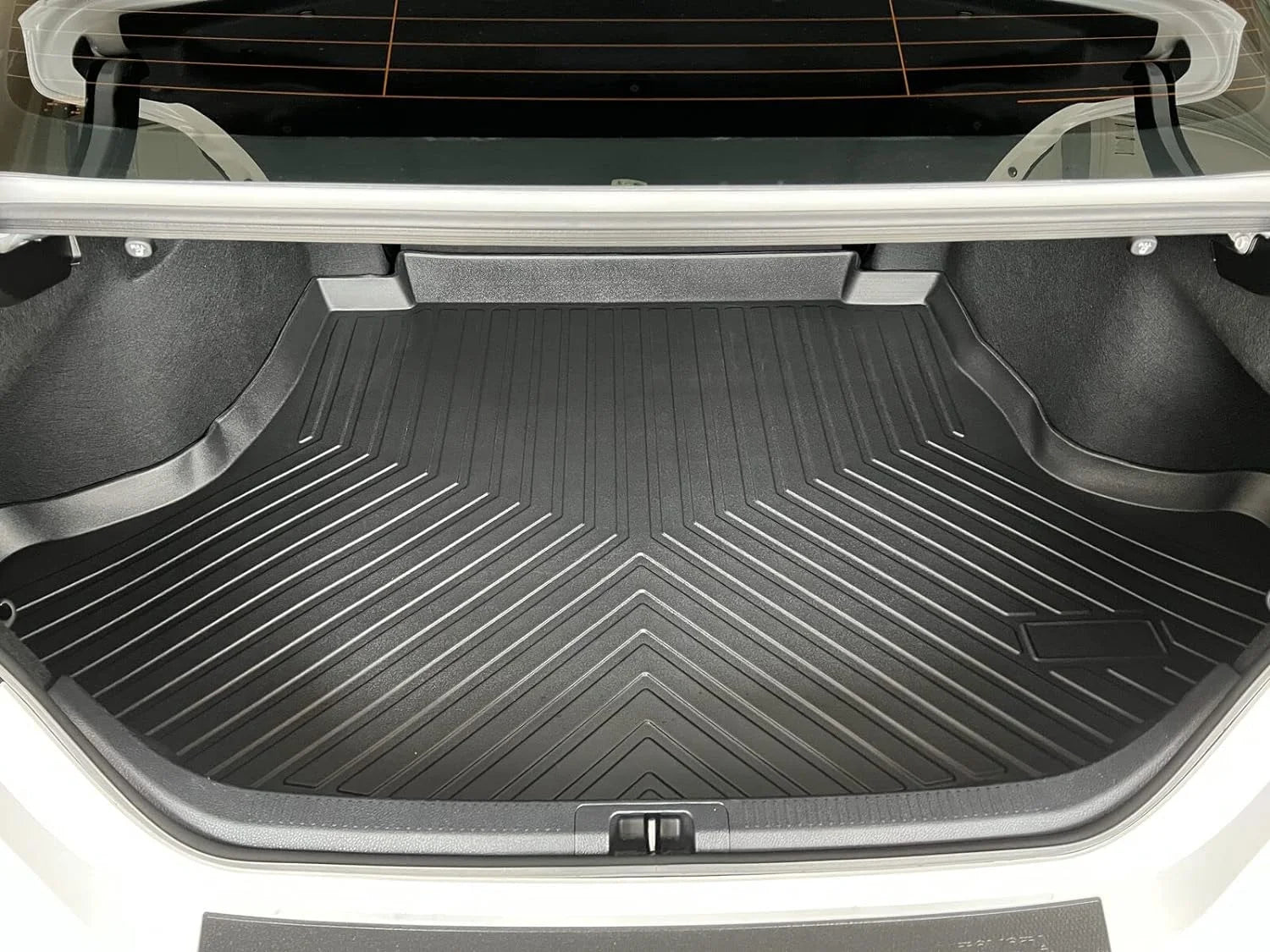 EACCESSORIES EA Cargo Liner – Trunk Mat for  Camry 2018-2024 – atmospheric conditions-protected Trunk Mats for Cars with Raised Lip – Non-Slip Car Trunk Mat Rubber – Easy to Install – Laser Pre-Cut Design
