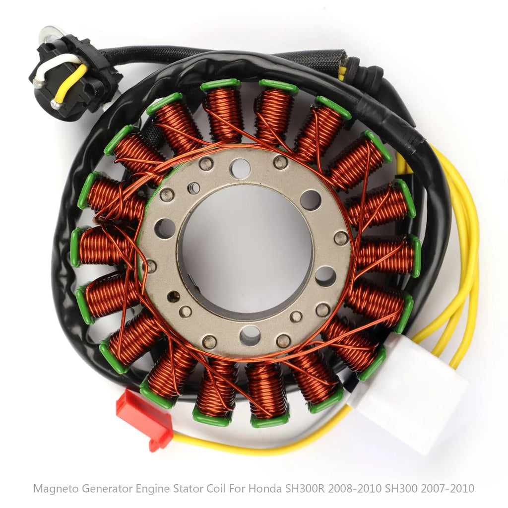 Motor Genic Generator Stator Coil For Honda SH300 NF02 2007-2010 SH300R 2008 2009 2010