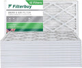 Filterbuy 20x32x1 MERV 8 Pleated HVAC AC Furnace Air Filters (12-Pack)