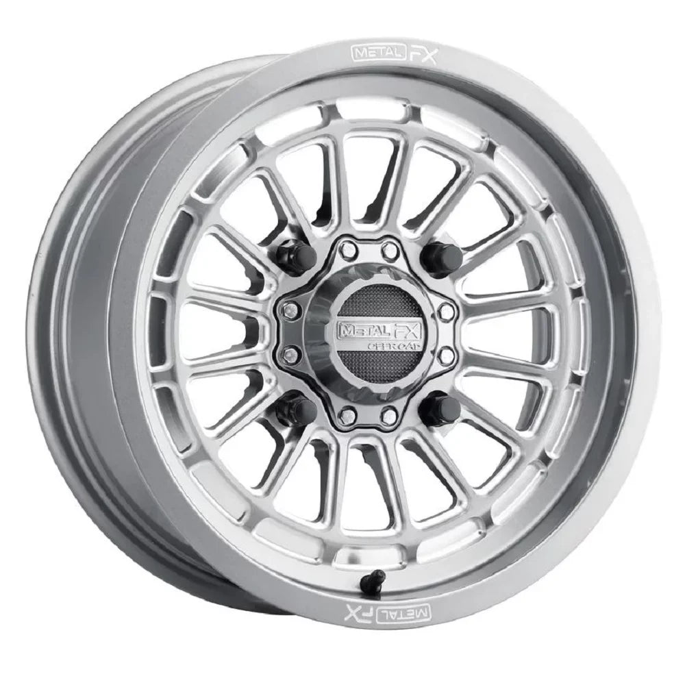 MetalFX Delta Contrast Cut 15" Wheels Gm 33" DX440 Tires Can-Am Maverick X3 / Honda Pioneer 1000 / Talon