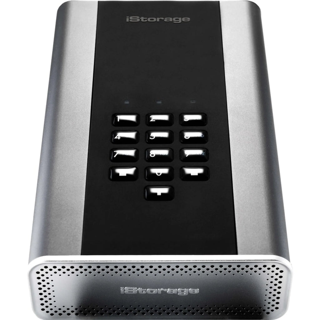 iStorage diskAshur DT2 20 TB Desktop Hard Drive - External - TAA Compliant (is-dt2-256-20000-c-x)