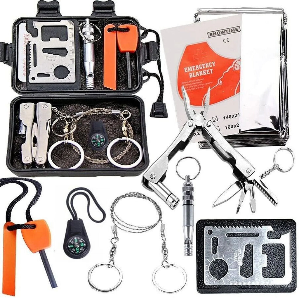 Camping Survival Kit Military Tactical Emergency Outdoor Kit Gear Camping Tools