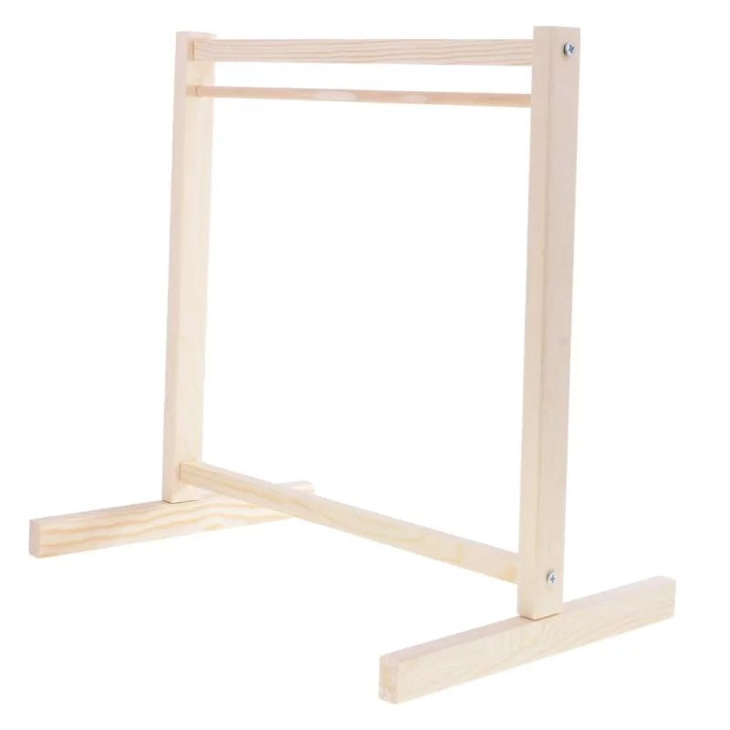 2x1/6 Wooden Garment Rack Clothes Organizer for Dollfie Doll Furniture