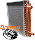 12" x 24" moisture to Air Heat Exchanger, 120,000 BTU (Dragon superior)