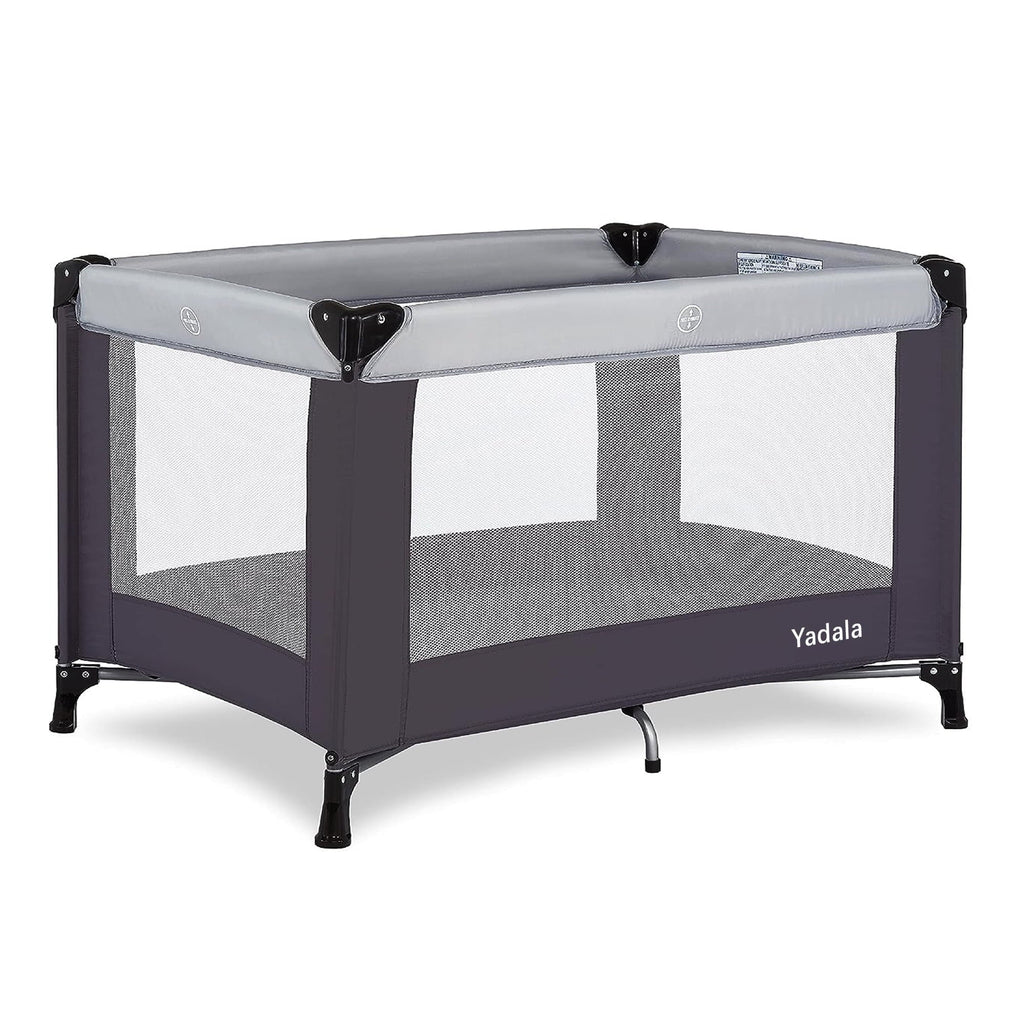 Yadala Baby Playard, One-Press Setup Pack n Play, Portable Playpen for Newborn Baby Toddler