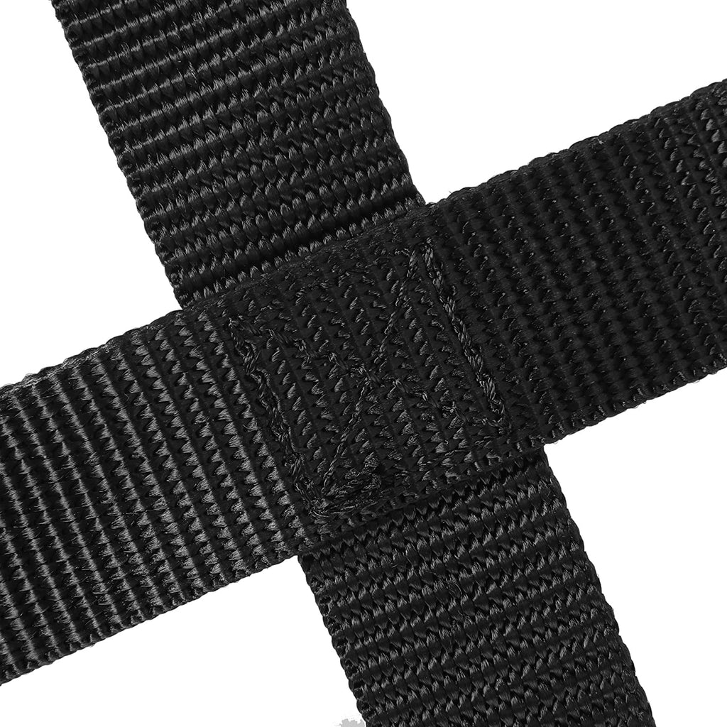 Kojem Aluminium Foot Peg Step  Nerf Bars for Yamaha Raptor 700 Black Side Step with Black Webbing nets  2006-2020