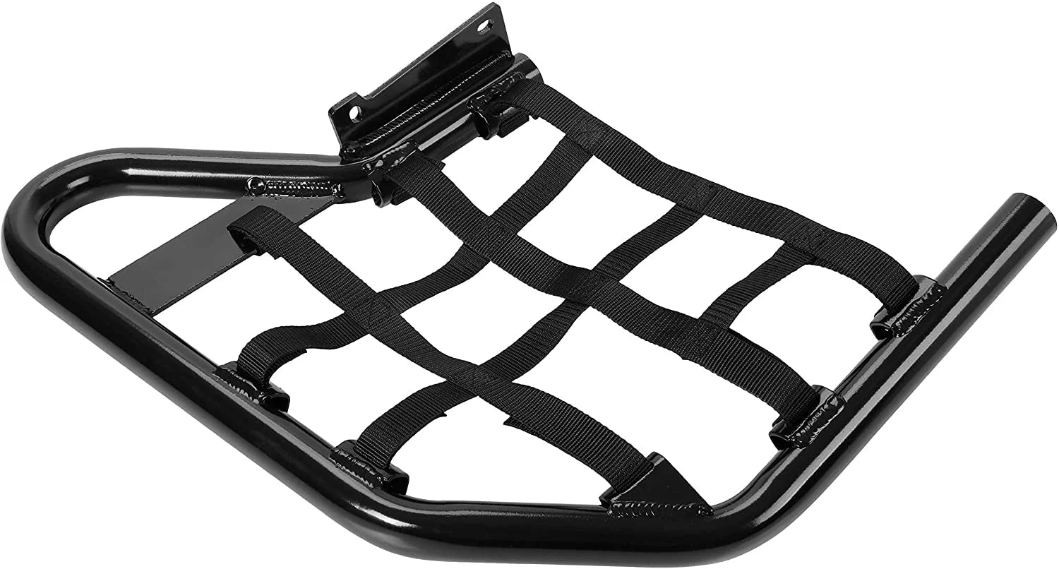 Kojem Aluminium Foot Peg Step  Nerf Bars for Yamaha Raptor 700 Black Side Step with Black Webbing nets  2006-2020