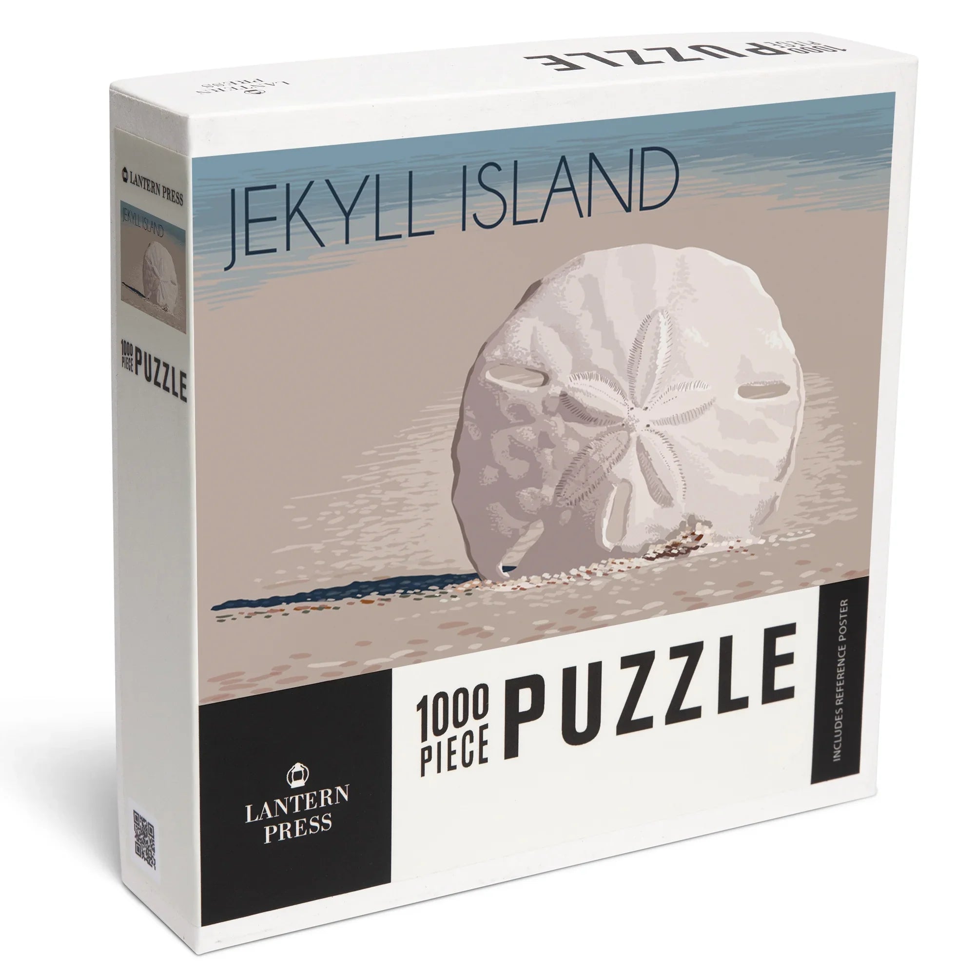 Lantern Press 1000 Piece Jigsaw Puzzle, Jekyll Island, Georgia, Sand Dollar