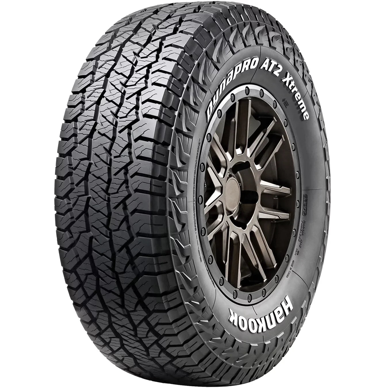 Set of 4 (FOUR) Hankook Dynapro AT2 Xtreme 245/75R16 111T XT X/T Extreme Terrain Tires Fits: 2015  Tacoma TRD Pro, 1996-2002 Chevrolet Tahoe LT