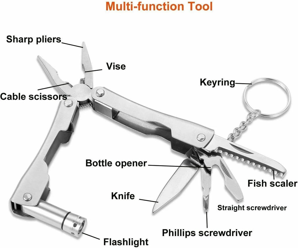 Camping Survival Kit Military Tactical Emergency Outdoor Kit Gear Camping Tools