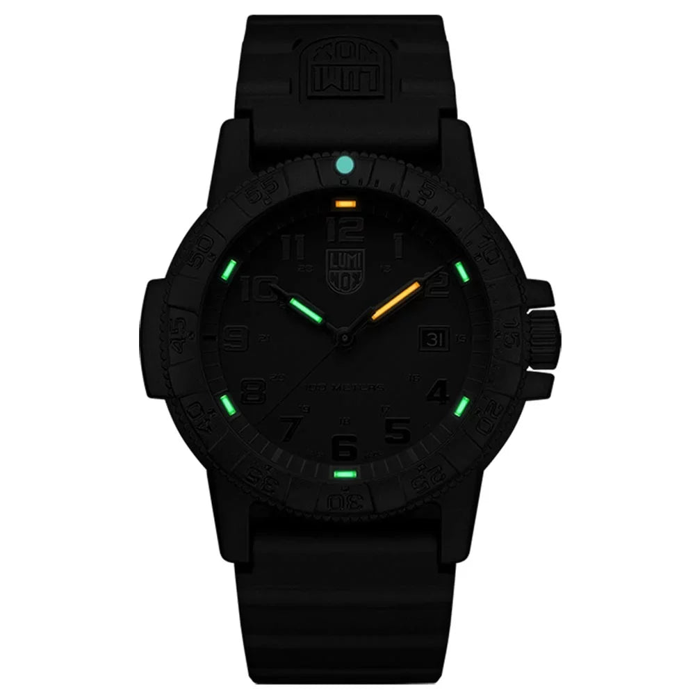 Luminox 0321.BO Sea Turtle Giant 0320 Men's Black Band Watch