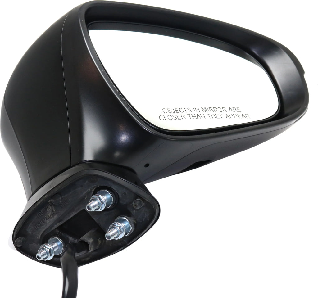 Mirror matching With 2014-2017 Lexus CT200h Right Passenger Side Heated In-housing Signal Light Textured Black Kool-Vue