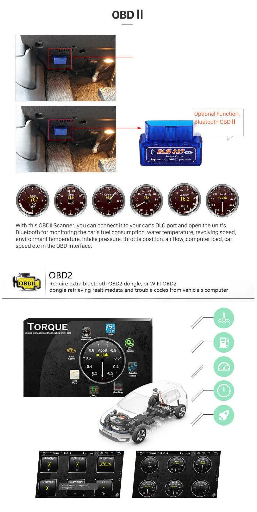 9" 1280*720 IPS For Mazda 6 2004-2015 Android 12.0 2+32GB Car Radio Stereo Player GPS Navi WiFi CarPlay