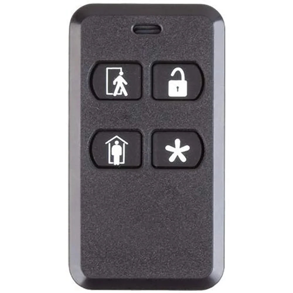 2GIG-KEY2E-345 Wireless eSeries Encrypted 4-Button Keyfob Remote