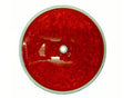 Reflector - Center Hole Mount - Red (120 Pack). Cortina 13-099-32 3-3/8" Dia