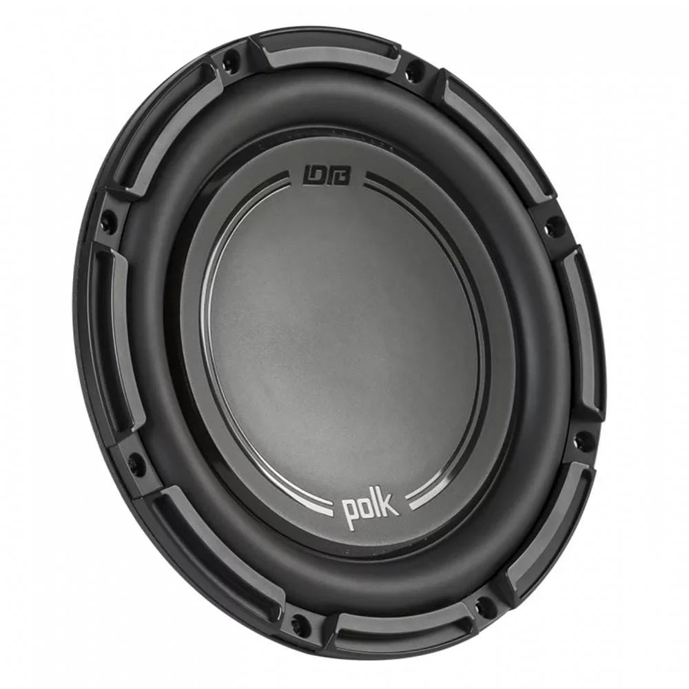 Polk Audio DB+ 10 Inch 1050 Watt 4 Ohm SVC Marine & Car Subwoofer (2 Pack)