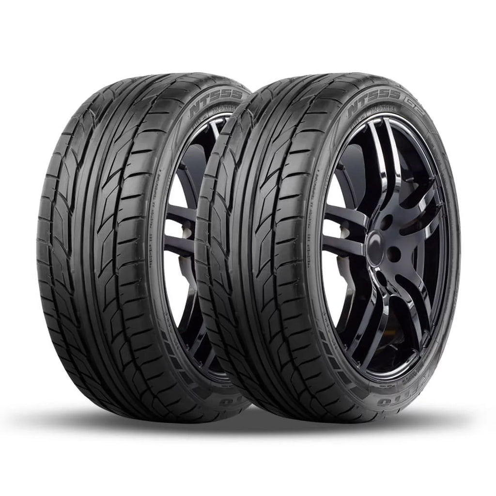 Pair of 2 Nitto NT555 G2 255/35ZR20 97W XL Ultra-High Performance Summer UHP Tires 211010 / 255/35/20 / 2553520 Fits: 2017-18 Audi Q3 Technik, 2016-17 Buick Regal Sport Touring