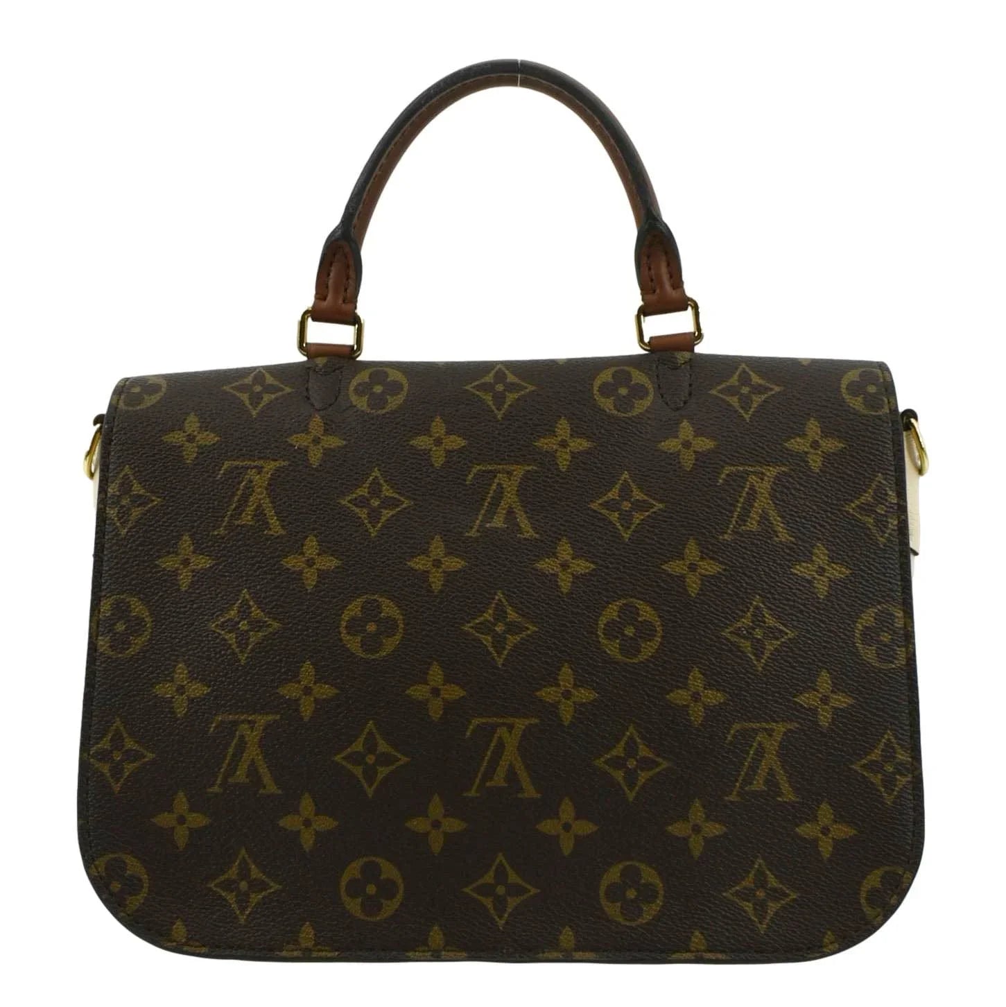 Pre-owned LOUIS VUITTON Vaugirard Monogram Canvas Shoulder Bag Creme