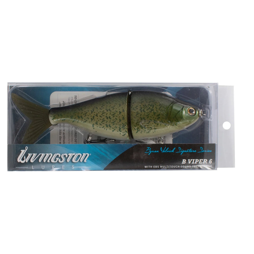 Livingston Lures B³ Venom 6 Swimbait Series-CRAPPIE