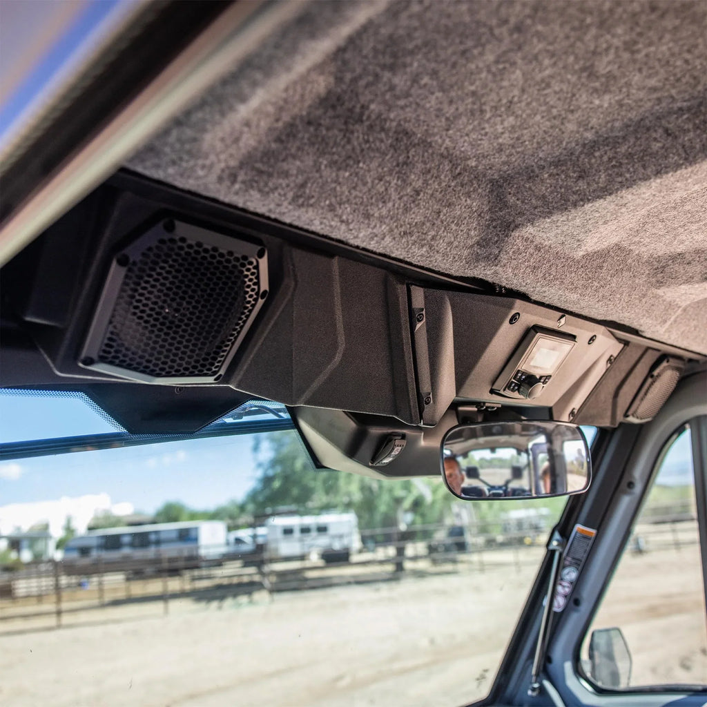 Rockford Fosgate Rockford Fosgate DEFEND17-STG1 Audio Roof System suitable with Select 2017+ Can-Am Defender Models & PMX-BTUR Universal Bluetooth Remote Controller
