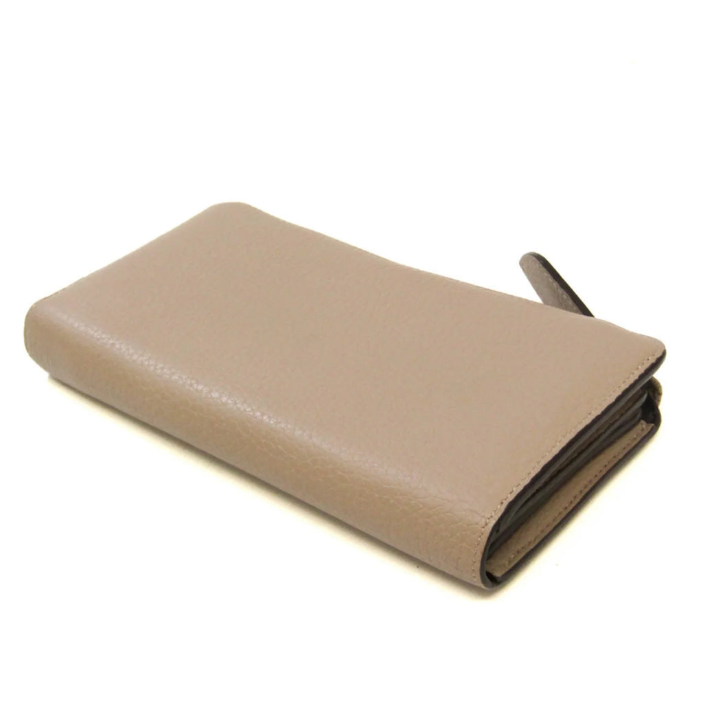 Pre-Owned Louis Vuitton Comete Wallet M63104 Women's Veau Cachemire Leather Long Wallet (bi-fold) Galle (Good)