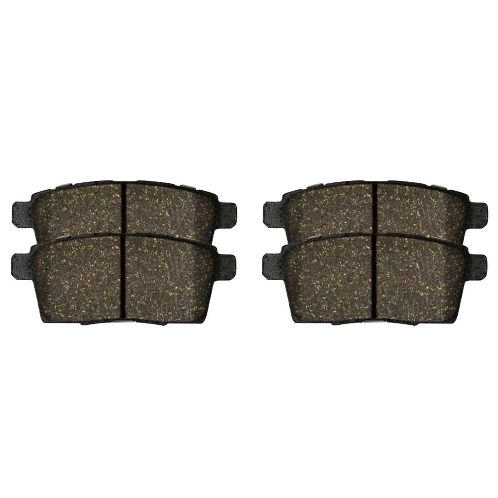 AutoShack Rear Brake Rotors and Ceramic Pads Kit Driver and Passenger Side Replacement for 2007 2008 2009 2010 2011 2012 Mazda CX-7 2.3L 2.5L AWD FWD
