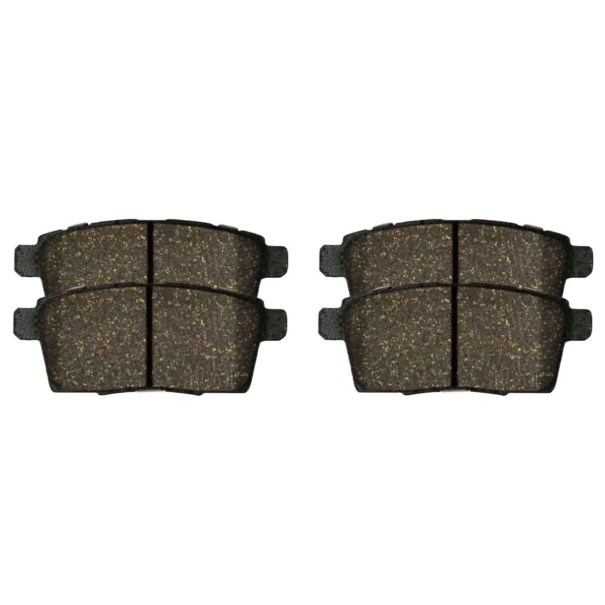 AutoShack Rear Brake Rotors and Ceramic Pads Kit Driver and Passenger Side Replacement for 2007 2008 2009 2010 2011 2012 Mazda CX-7 2.3L 2.5L AWD FWD