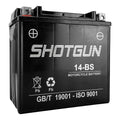 Shotgun YTX14-BS Replacement Powersports Battery For Honda 2001 2002 V11100C3 Shadow Aero