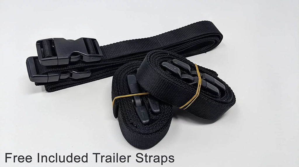 Weatherproof Jet Ski Covers for SEA DOO Wake PRO 230 2022 - Yellow/Black Color - All climate - Trailerable - Protects from Rain, Sun, UV Rays, and More! Includes Trailer Straps and Storage Bag